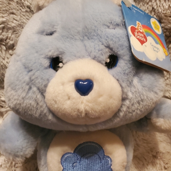 Vintage 13 inch 2002 20th anniversary Carlton Cards Grumpy Bear with Tags - Picture 2 of 13